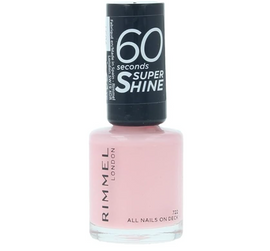 Rimmel 60 Seconds Super Shine Nail Polish - 722 All Nails On Deck