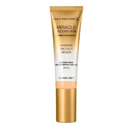 Max Factor Miracle Second Skin Hybrid Foundation - 02 Fair Light