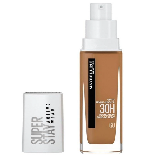 Maybelline Super Stay Active Wear Up to 30H Foundation - 60 Caramel