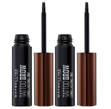 Maybelline New York Tattoo Brow Peel Off Eyebrow Gel Tint - Duo Pack