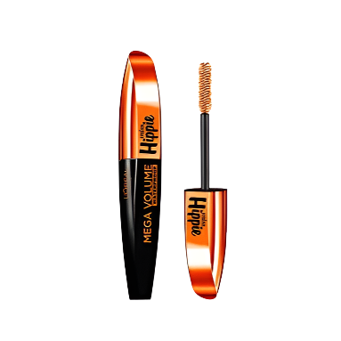 L'Oreal Paris Mega Volume Waterproof Miss Hippie - Waterproof Black - 0