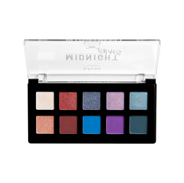 NYX Professional Makeup Shadow Palette 01 Midnight Chaos - 0