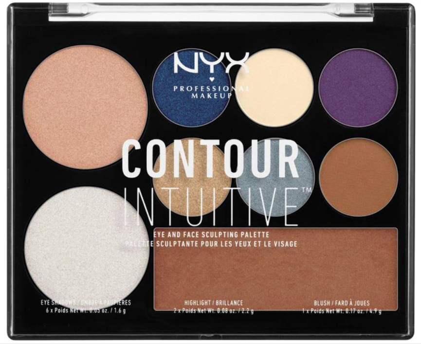 NYX Professional Makeup Contour Intuitive Sculpting Palette 04 Jewel Queen - 0