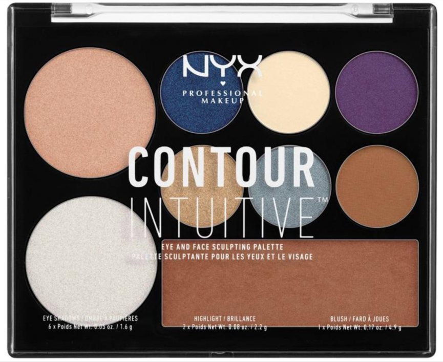 NYX Professional Makeup Contour Intuitive Sculpting Palette 04 Jewel Queen