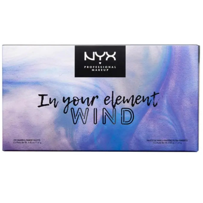 NYX Professional Makeup In Your Element Wind Eyeshadow & Pigment Palette