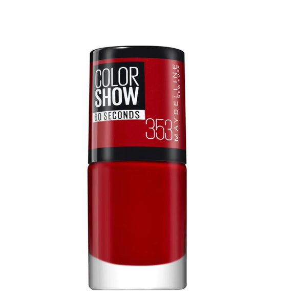 Maybelline Color Show Nail Polish - 353 Red