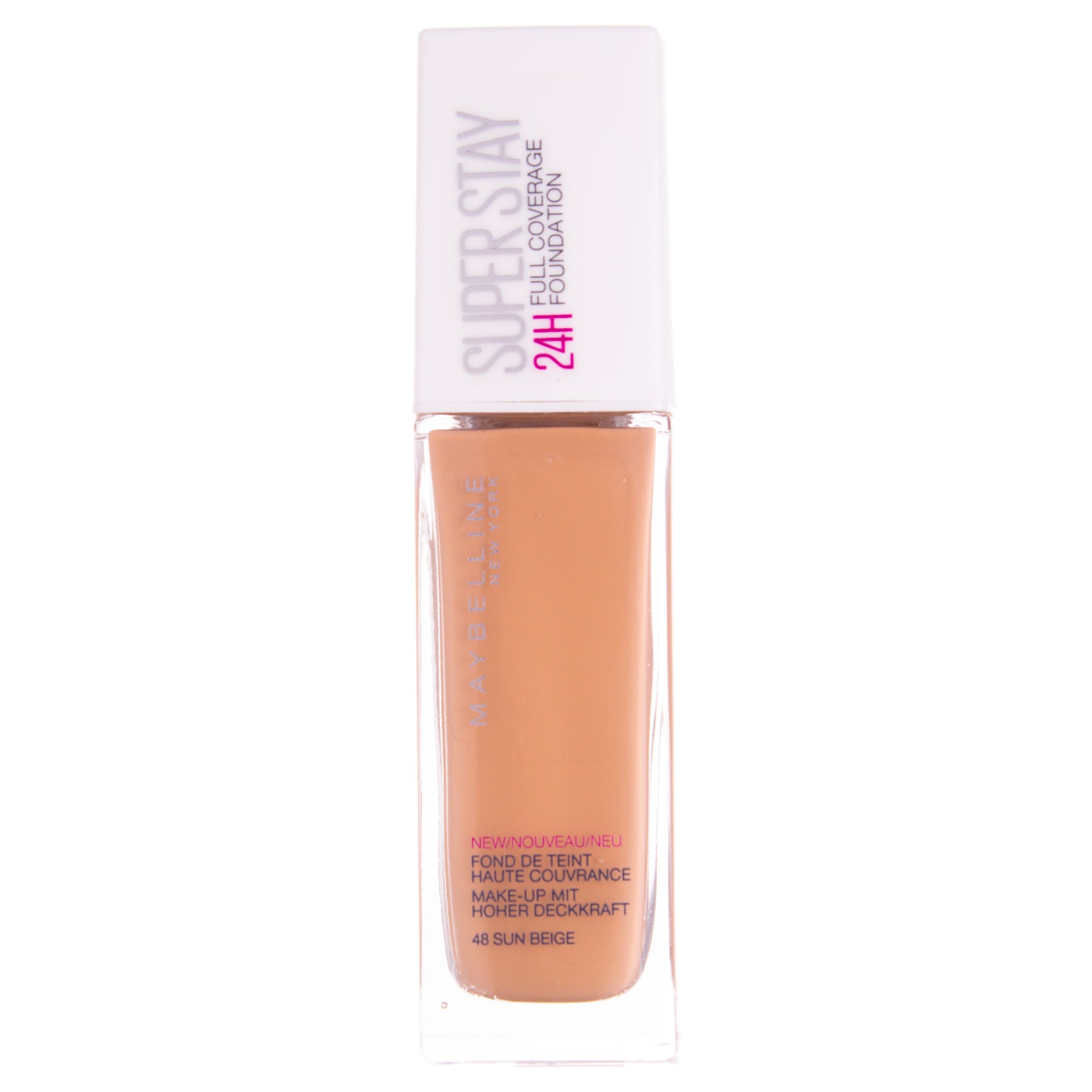 Maybelline Superstay 24H Full Coverage Foundation - 48 Sun Beige