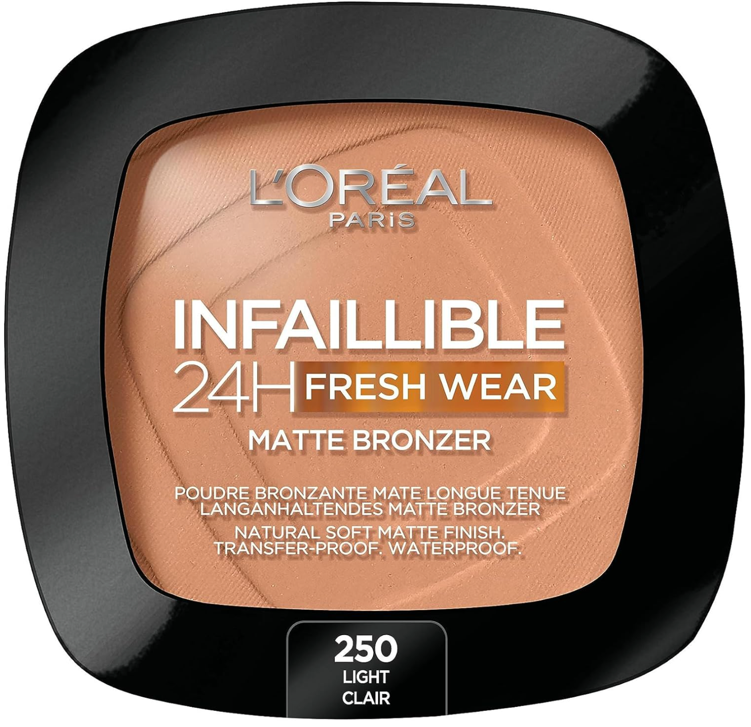 L'Oreal Paris Infallible 24H Matte Bronzer - 250 Light