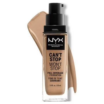 NYX Can't Stop Won't Stop Full Coverage Foundation - 12 Classic Tan