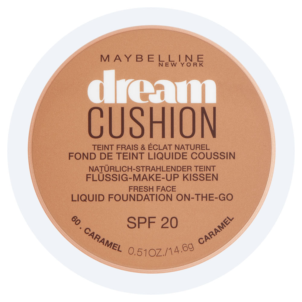 Maybelline Dream Cushion Liquid Foundation - 60 Caramel