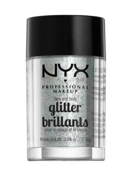 NYX Professional Makeup Face And Body Glitter Brilliants - 07 Ice