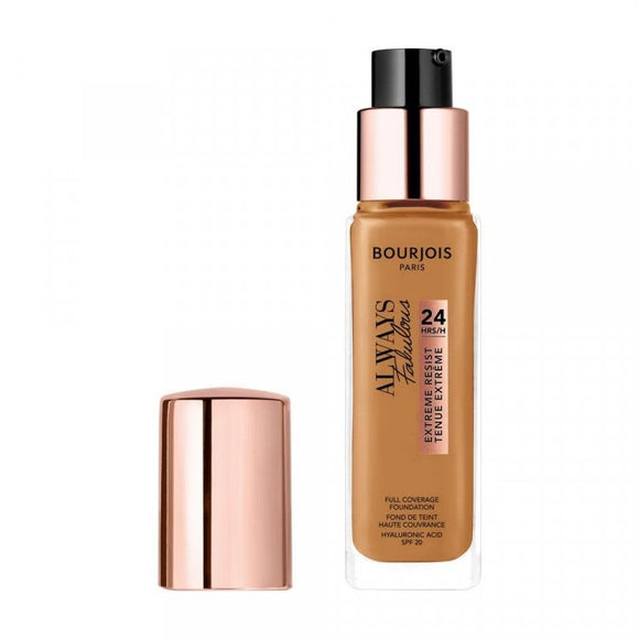 Bourjois Always Fabulous 24H Extreme Resist Foundation - 510 Golden Caramel