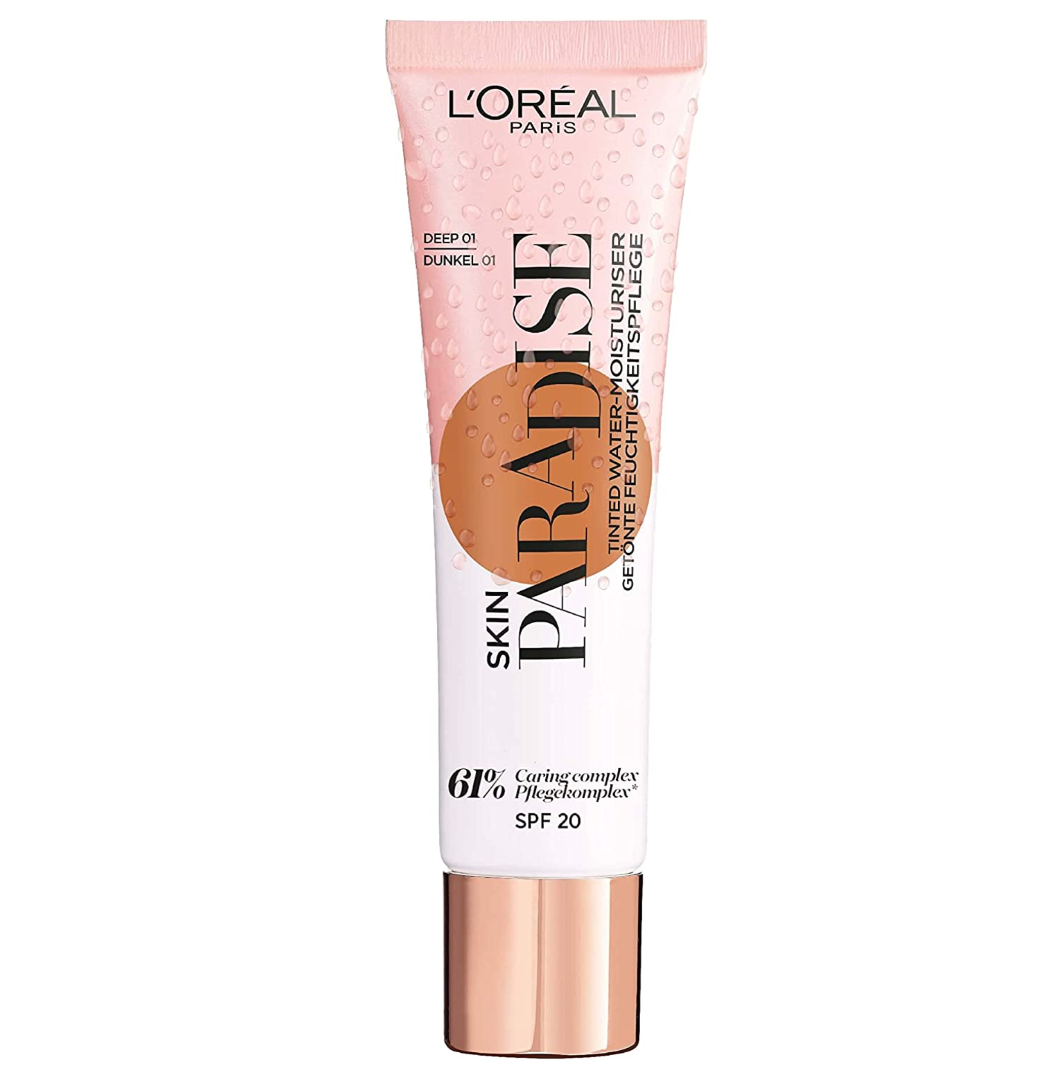 [B-GRADE] L'Oreal Paris Skin Paradise Tinted Moisturiser - Deep 01