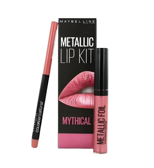 Maybelline Metallic Lip Kit Mythical