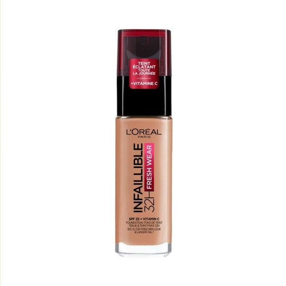 L'Oreal Paris Infaillible 32H Fresh Wear Liquid Foundation - 310 Warm Undertone
