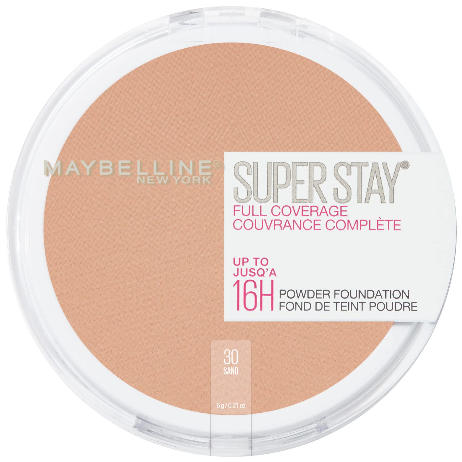 Maybelline Super Stay Full Coverage Powder Foundation - 30 Sand