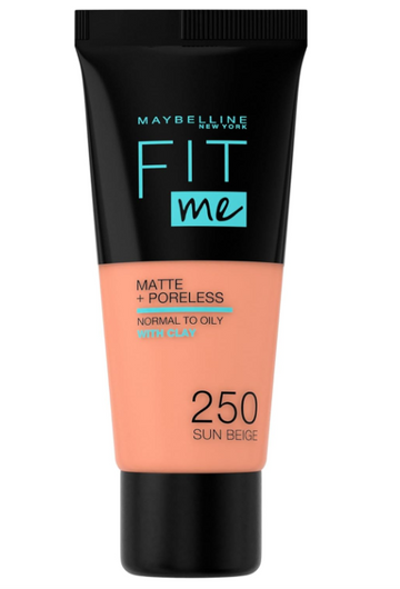 Maybelline Fit Me Matte + Poreless Foundation - 250 Sun Beige