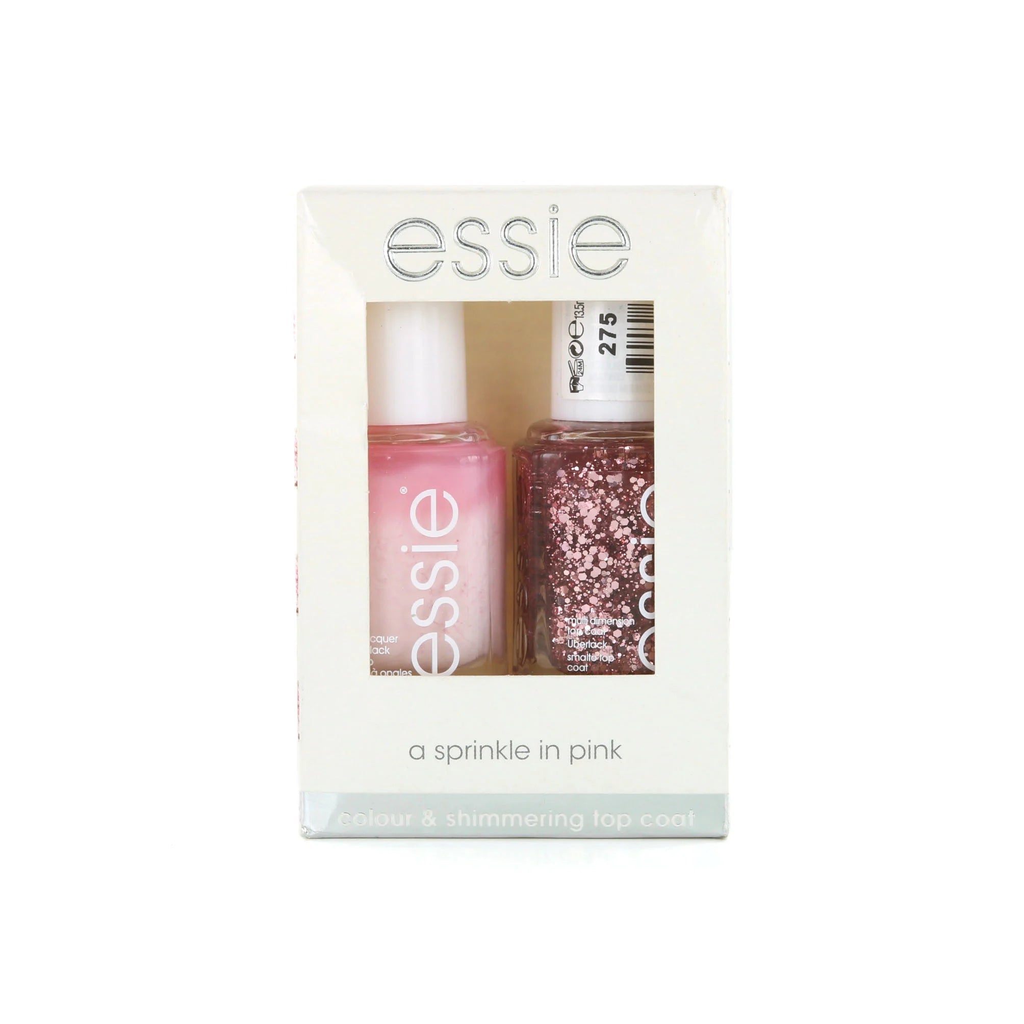 Essie Colour & Shimmering Top Coat Nail Polish - Fiji + A Cut Above