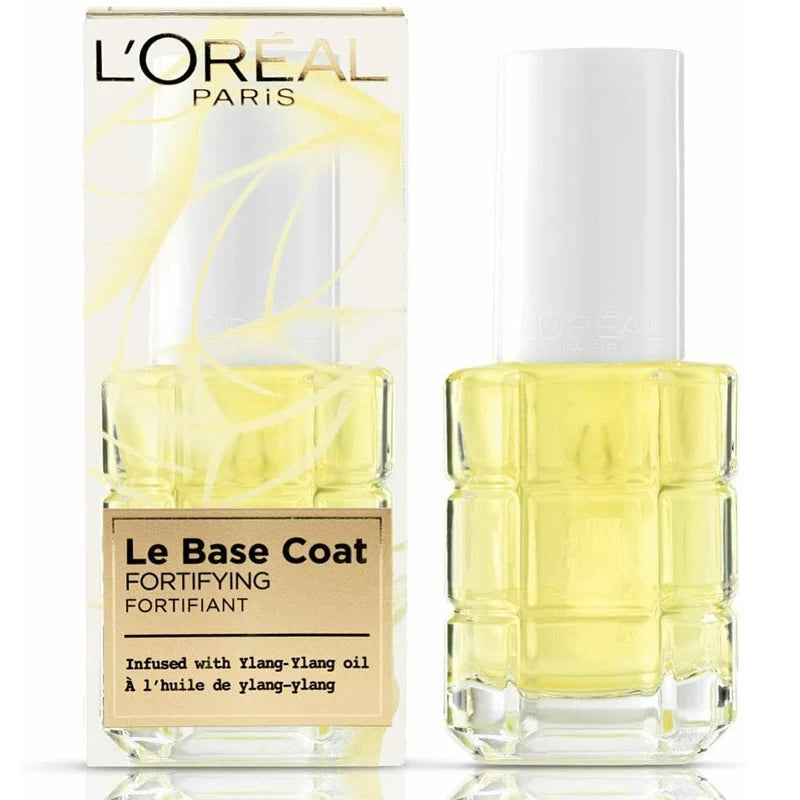 L'Oreal Fortifying Base Coat Nail Varnish Ylang Ylang Infused