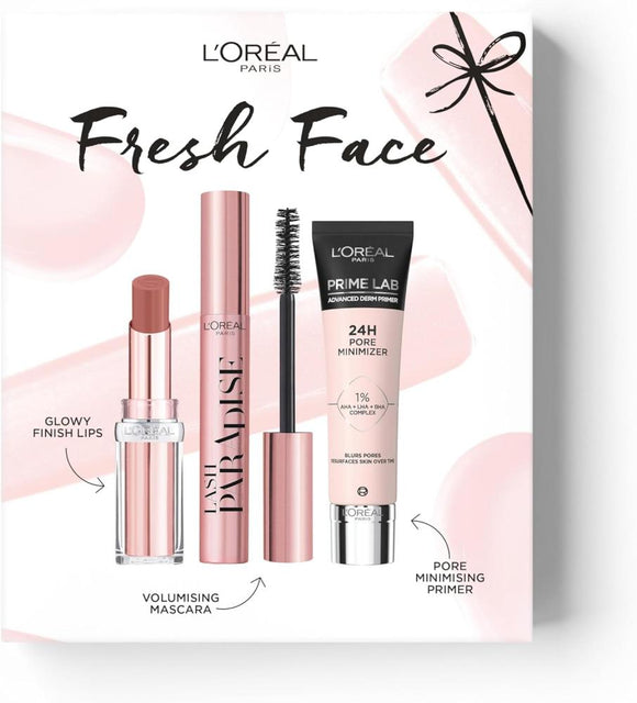 L'oreal Paris Fresh Face Trio Gift Set