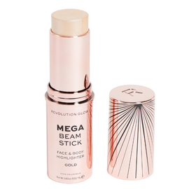 Revolution Glow Mega Beam Highlighter Stick -GOLD 18g