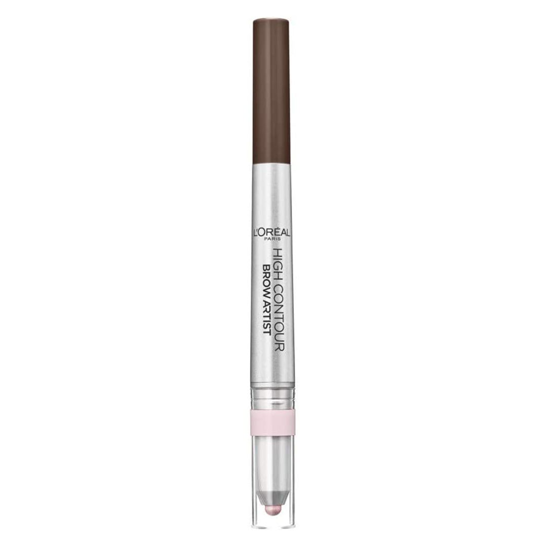 L'Oreal Paris High Contour Brow Pencil & Highlighter Duo - 105 Brunette