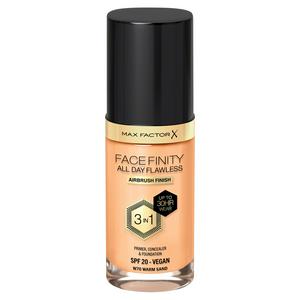 Max Factor Face Finity 3 In 1 All Day Flawless Foundation - 70 Warm Sand