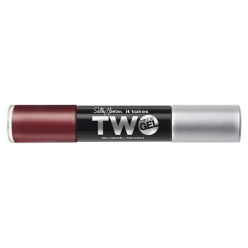 Sally Hansen It Takes Two Nail Color And Top Coat - 980 Can't Beet Royalty