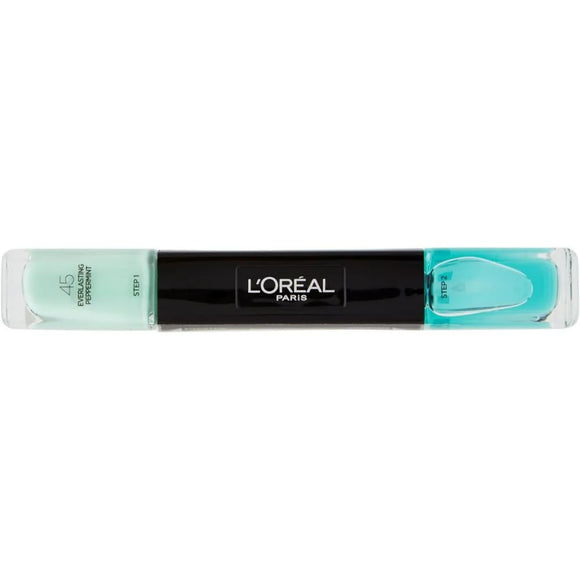L'Oreal Duo Nail Polish - 45 Everlasting Peppermint
