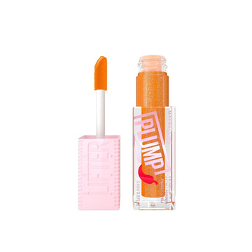 Maybelline Lifter Plump With Chili Pepper Lipstick - 008 Hot Honey