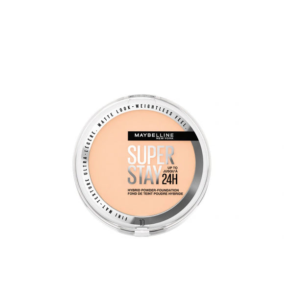 Maybelline Super Stay Up To 24H Hybrid Powder Foundation - 10