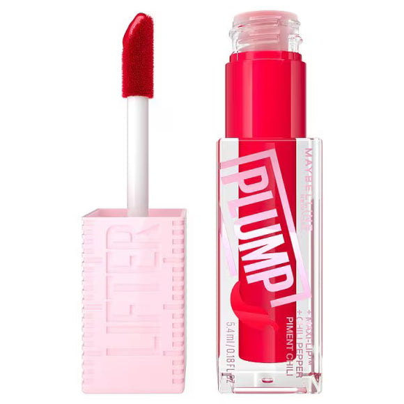 Maybelline Lifter Plump With Chili Pepper Lipstick - 004 Red Flag