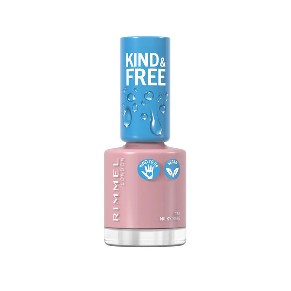 Rimmel London Kind & Free Nail Polish - 154 Milky Bare