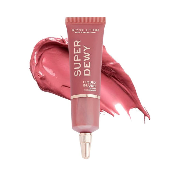 Revolution Superdewy Liquid Blush - You Got Me Blushing