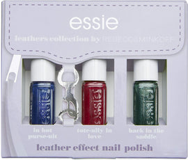 Essie Nail Polish Set - Leather Effect