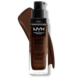 NYX Can't Stop Won't Stop Full Coverage Foundation - 25 Deep Ebony