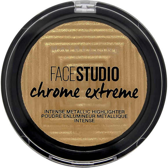 [B-GRADE] Maybelline Chrome Extreme Intense Metallic Highlighter - 500 Sparkling Citrine