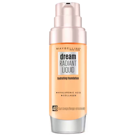 Maybelline Dream Satin Liquid Foundation - 48 Sun Beige