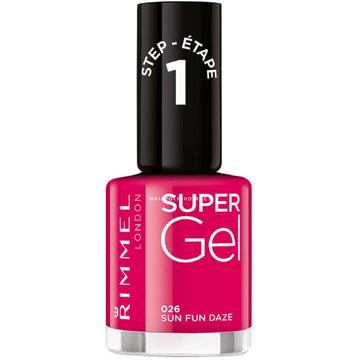 Rimmel Super Gel Nail Polish - 026 Sun Fun Daze
