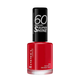 Rimmel 60 Seconds Super Shine Nail Polish - 310 Double Decker Red