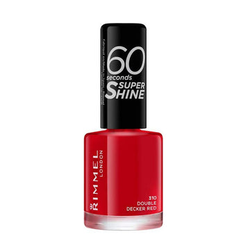 Rimmel 60 Seconds Super Shine Nail Polish - 310 Double Decker Red