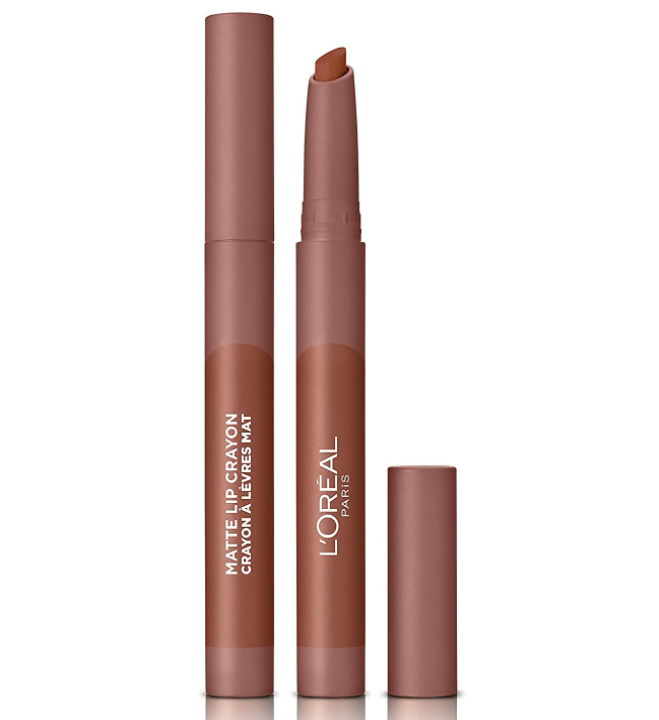 L'Oreal Paris Infallible Lip Crayon Nude Lipstick - 104 Tres Sweet