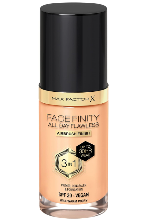 Max Factor Facefinity All Day Flawless Liquid Foundation - 044 Warm Ivory