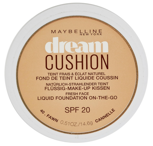 Maybelline Dream Cushion Liquid Foundation - 40 Fawn