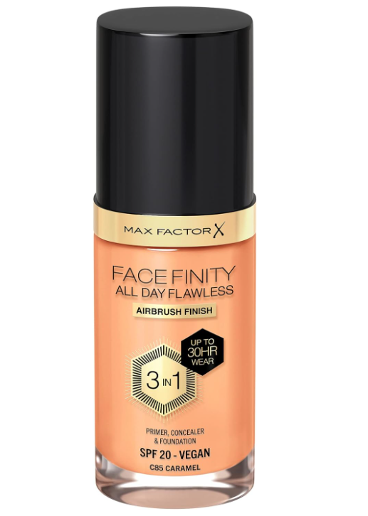 Max Factor Facefinity All Day Flawless Liquid Foundation - 085 Caramel