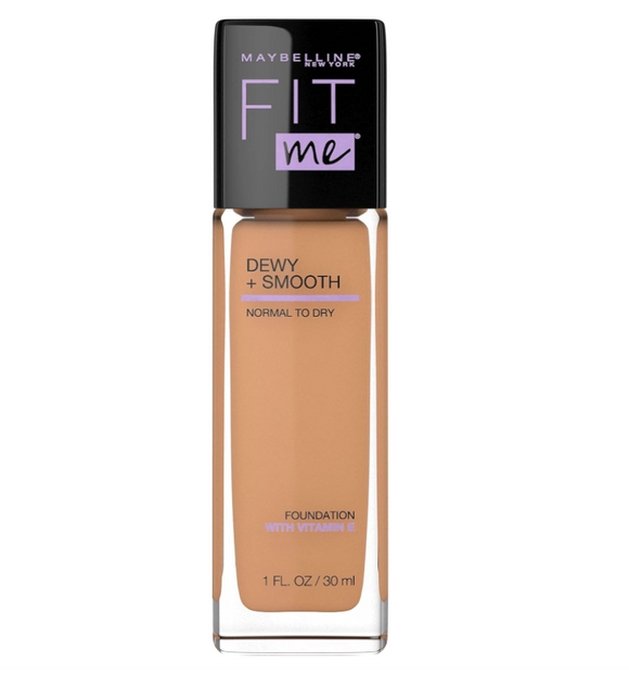 Maybelline Fit Me Dewy + Smooth Foundation - Warm Honey