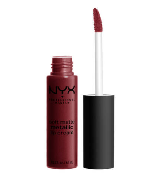 NYX Soft Matte Metallic Lip Cream - 04 Budapest