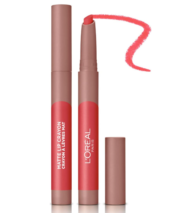 L'Oreal Paris Infallible Lip Crayon Pink Lipstick - 108 Hot Apricot