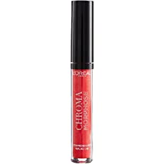 L'Oreal Chroma Morphose Glitter-Pressed Lipstick - 03 Night Viper