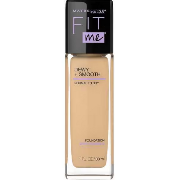 Maybelline Fit Me Dewy + Smooth Foundation - 128 Warm Nude